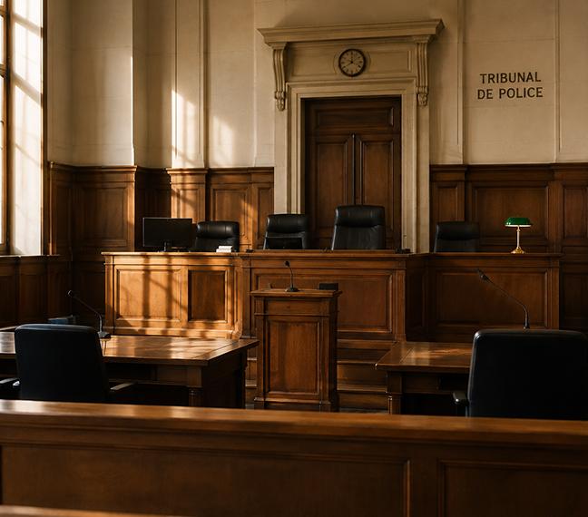 Tribunal de police Tribunal de police